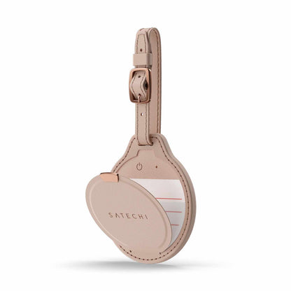 Satechi en cuir végétalien FindAll bagage Tag Desert Rose