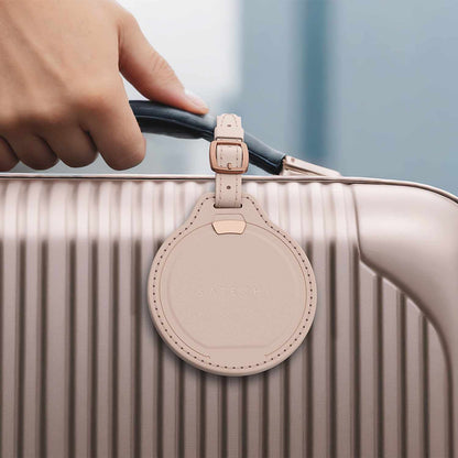 Satechi en cuir végétalien FindAll bagage Tag Desert Rose