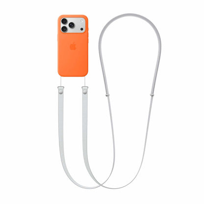 Apple bandoulière Sangle clair — gris
