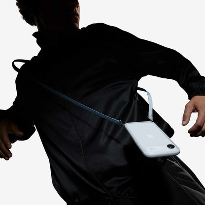 Apple bandoulière Sangle clair — gris