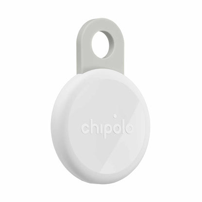Chipolo LOOP Tracking Tag (Works with Android's Find Hub Device or Apple Find My) Chalk