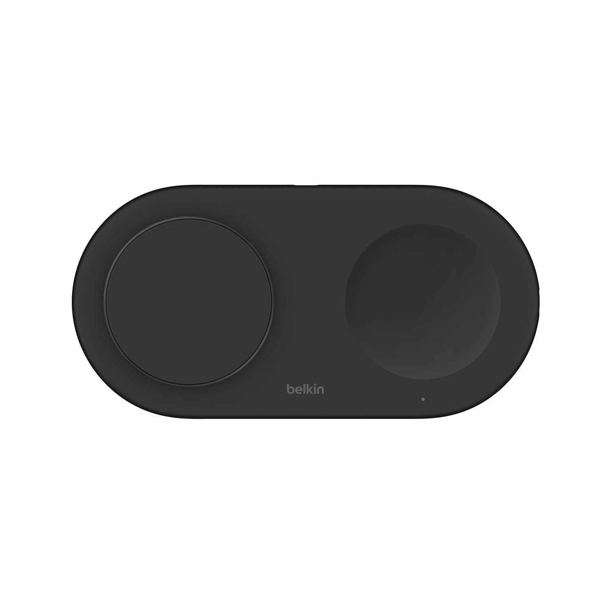 Belkin BoostCharge Qi2 2-en-1 recharge Station 5W avec USB-C port — noir