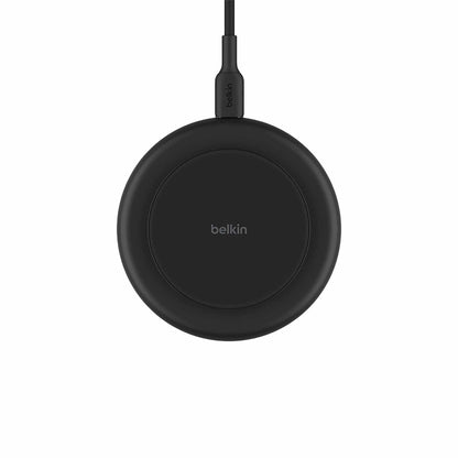 Belkin BoostCharge Qi2 — Station de recharge sans fil 15W — noir