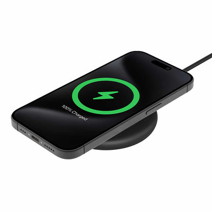 Belkin BoostCharge Qi2 — Station de recharge sans fil 15W — noir