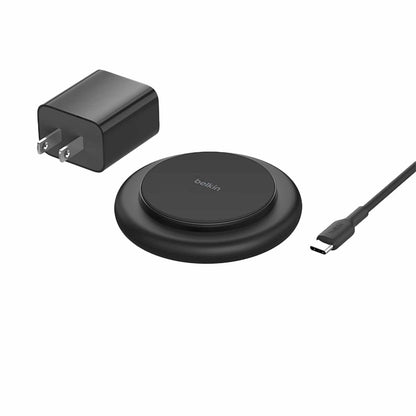 Belkin BoostCharge Qi2 — Station de recharge sans fil 15W — noir