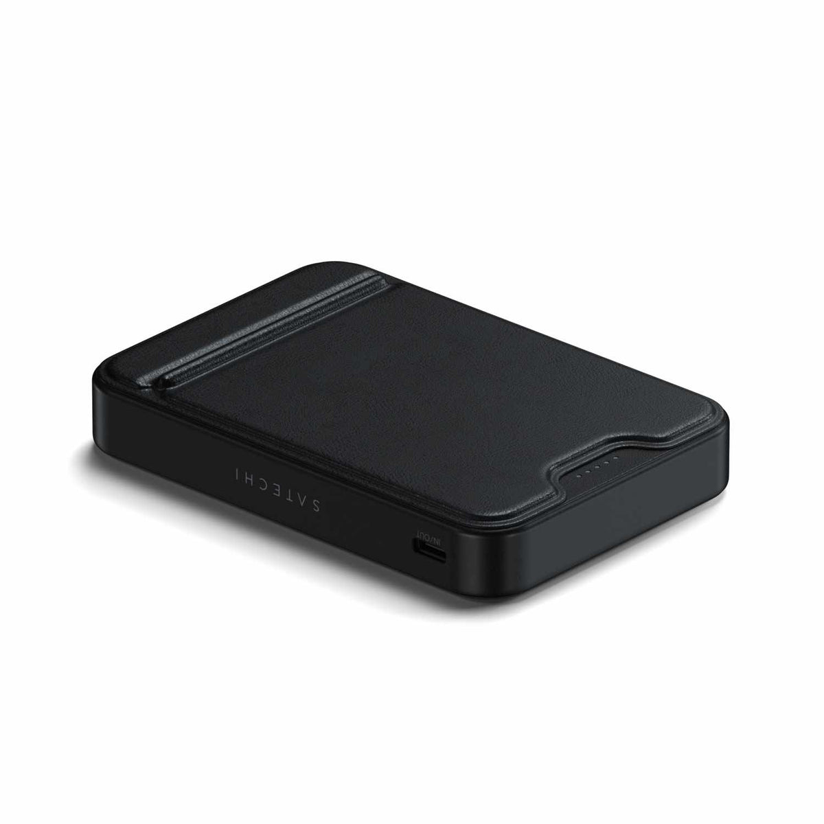Satechi Qi2 10K — Batterie externe magnétique avec support — noir
