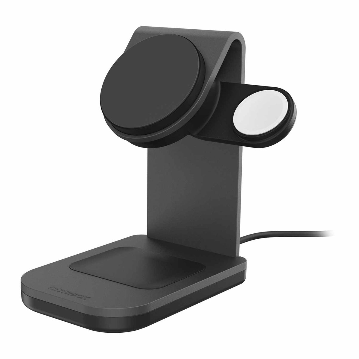 OtterBox Qi2 3-en-1 — Support de recharge sans fil 25W — noir