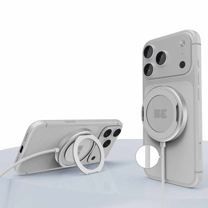 Blu Element PowerPuck25 Wireless Charger with Kickstand White