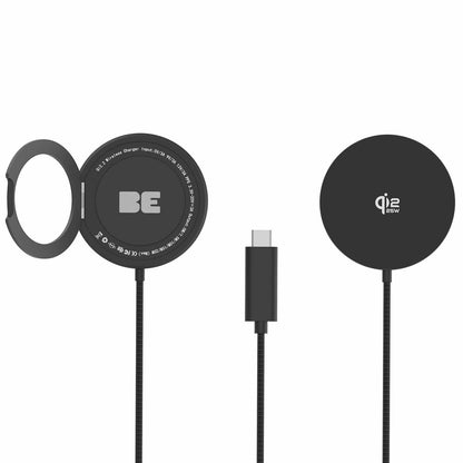 Blu Element PowerPuck25 — Chargeur sans fil avec support — noir