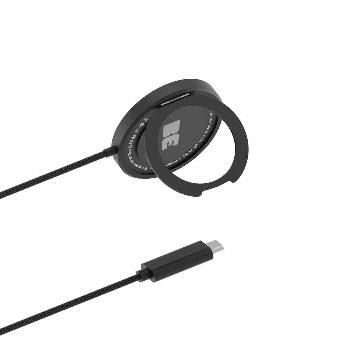 Blu Element PowerPuck25 — Chargeur sans fil avec support — noir