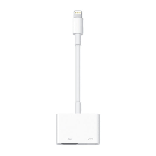 Apple Lightning vers Digital AV — Adaptateur — blanc