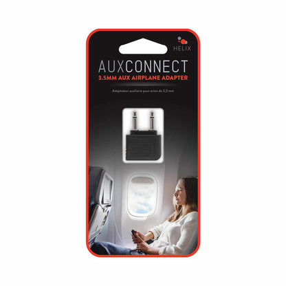 Helix/Retrak Aux Airplane Adapter Black