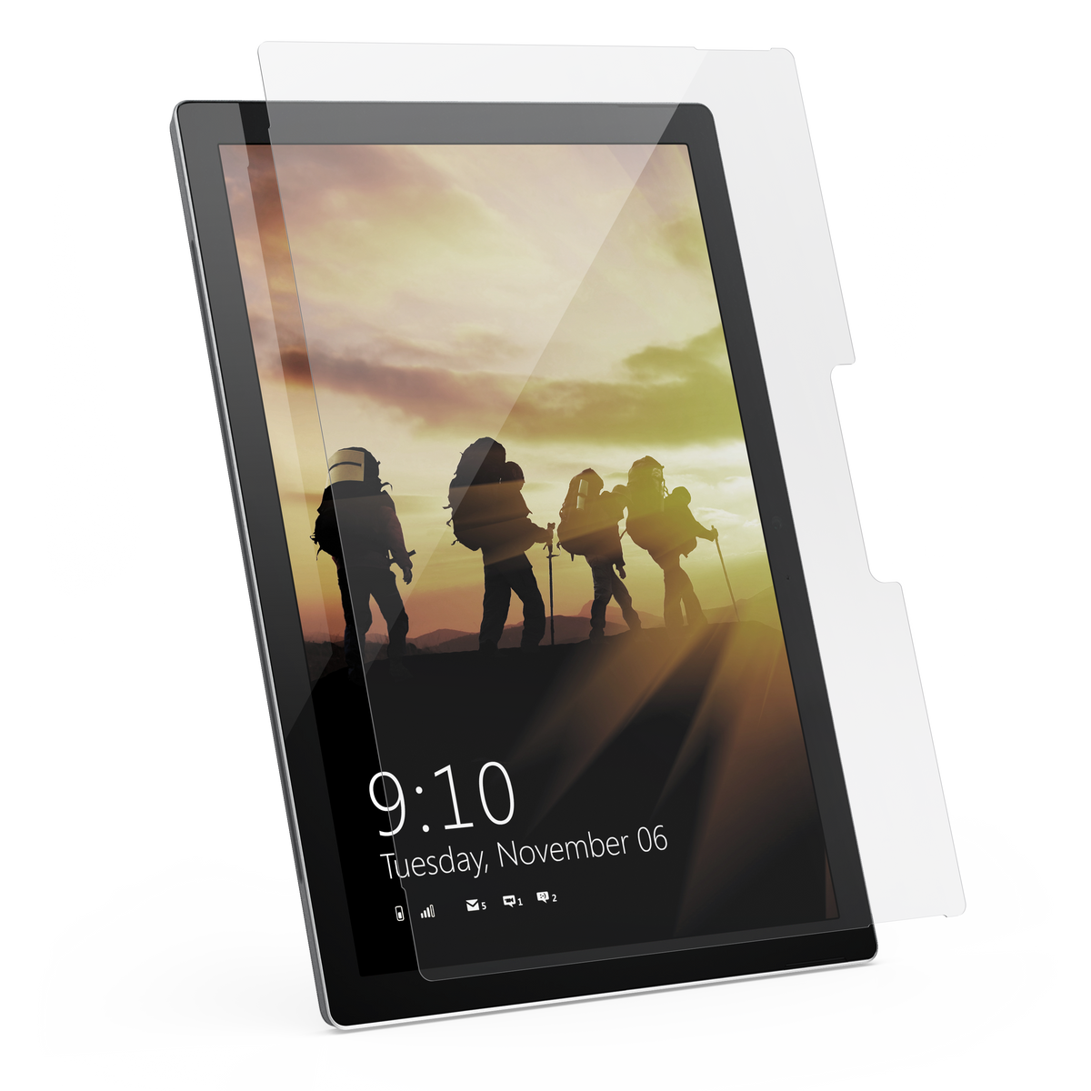 UAG — Protecteur d’écran en verre transparent pour Microsoft Surface Pro 7/Pro 6/Pro 5/Pro 4/Pro 3