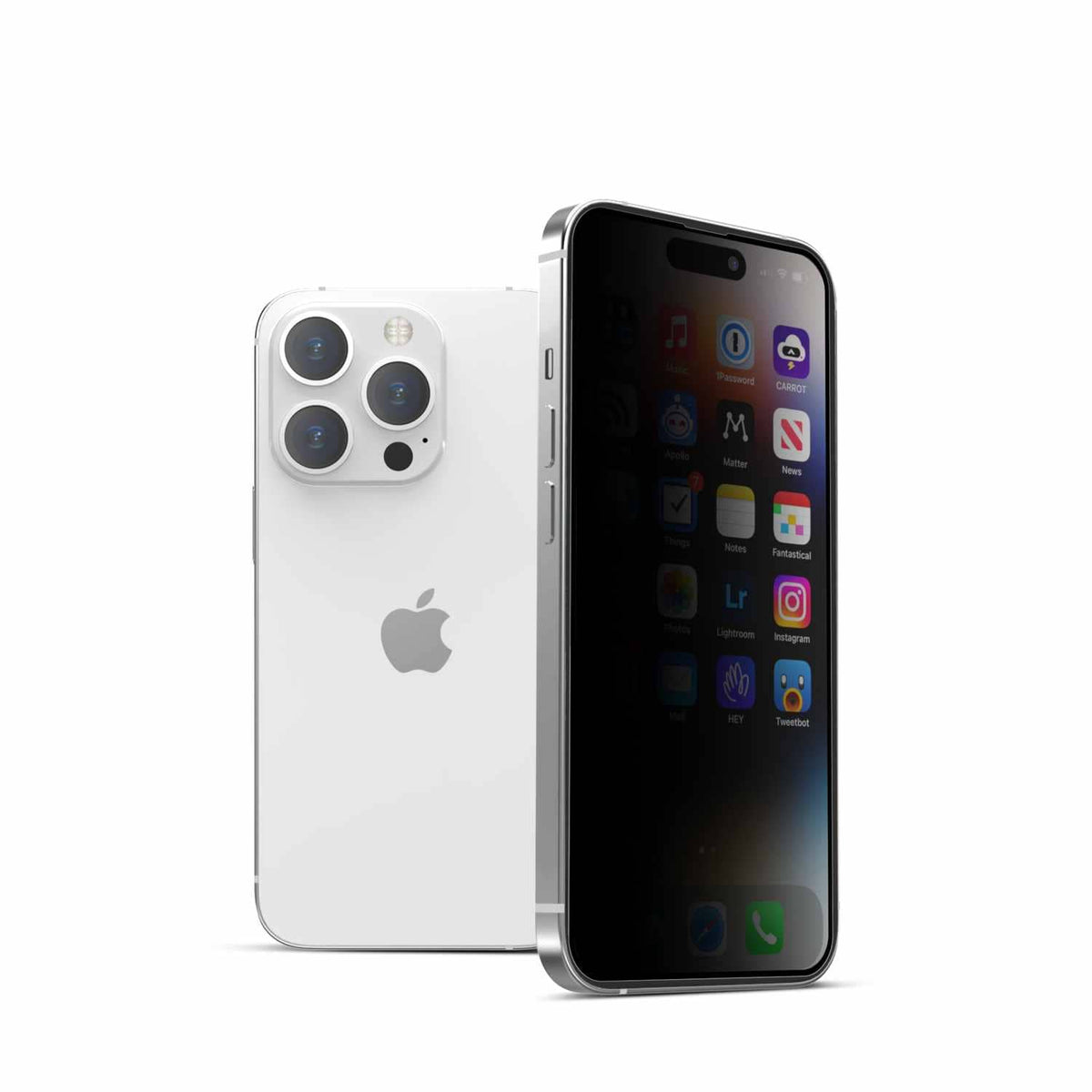 22PRISPIP15PR Privacy Tempered Glass iPhone 15 Pro