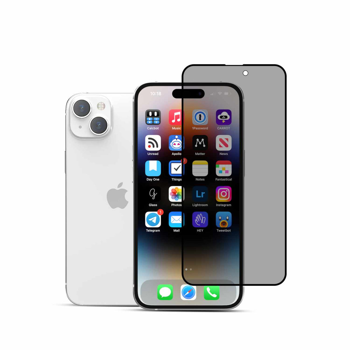 22PRISPIP15 Privacy Tempered Glass iPhone 15
