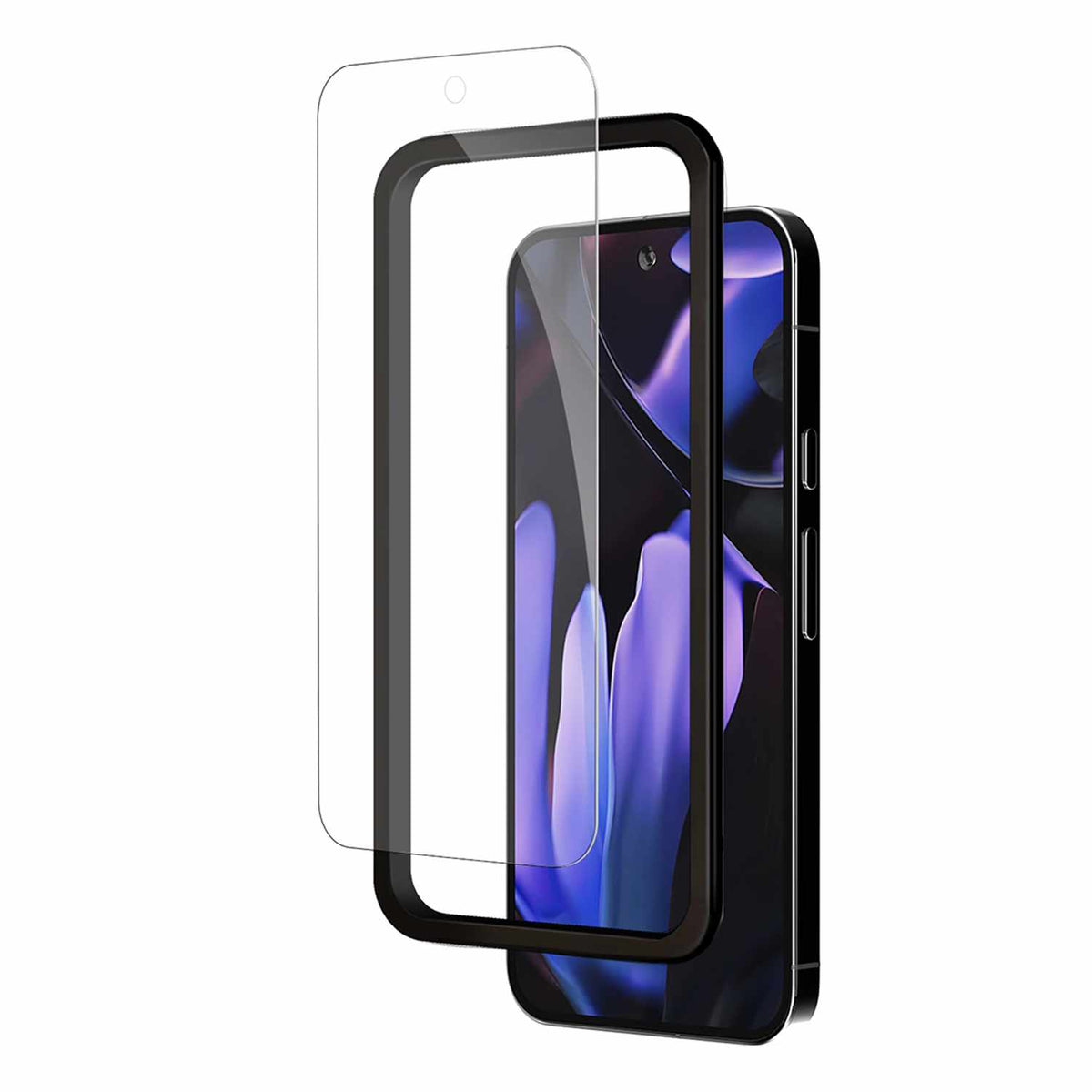 Blu Element Tempered Glass Screen Protector with Installation Kit Made for Google Pixel 11/11 Pro/10/10 Pro/9/9 Pro