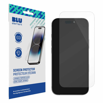 BETGIP16PL — Protecteur d’écran en verre trempé iPhone 16 Plus/15 Plus