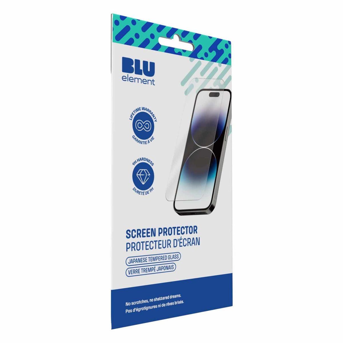 BETGIP16PL — Protecteur d’écran en verre trempé iPhone 16 Plus/15 Plus