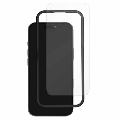 Blu Element — Protecteur d’écran en verre trempé avec trousse d’installation pour iPhone 16 Pro