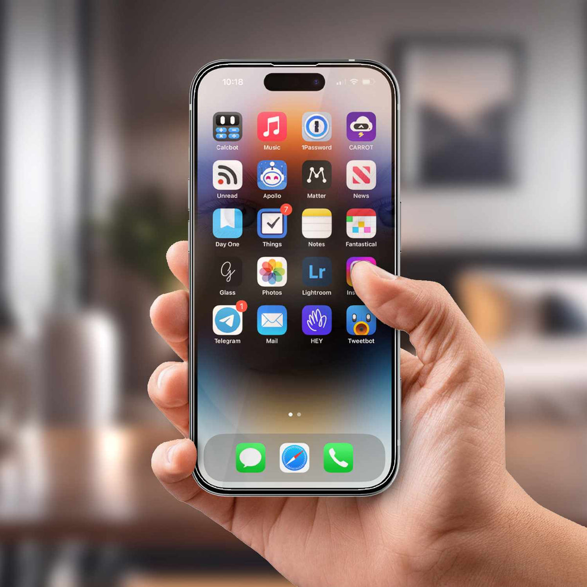 22 Cases — Protecteur d’écran en verre trempé pour iPhone 16 Pro Max