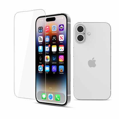 22 Cases Tempered Glass Screen Protector for iPhone 16