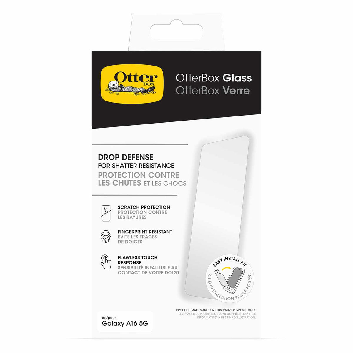 OtterBox Glass Screen Protector for Samsung Galaxy A16 5G