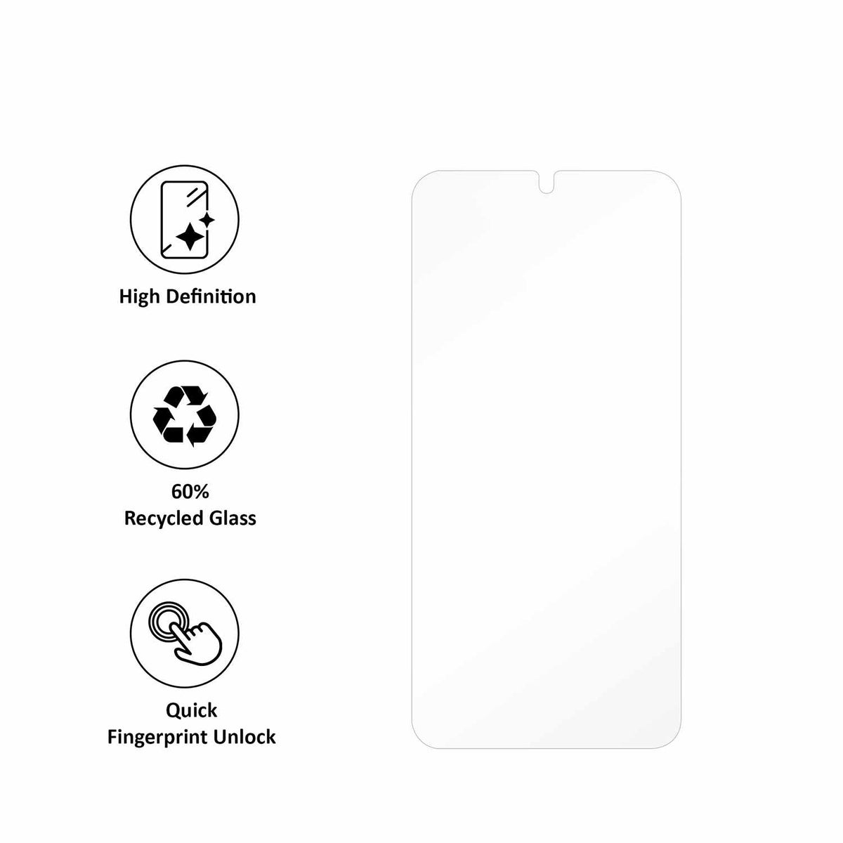 Blu Element GreenGlass Screen Protector for Samsung Galaxy S25+/Galaxy S24+