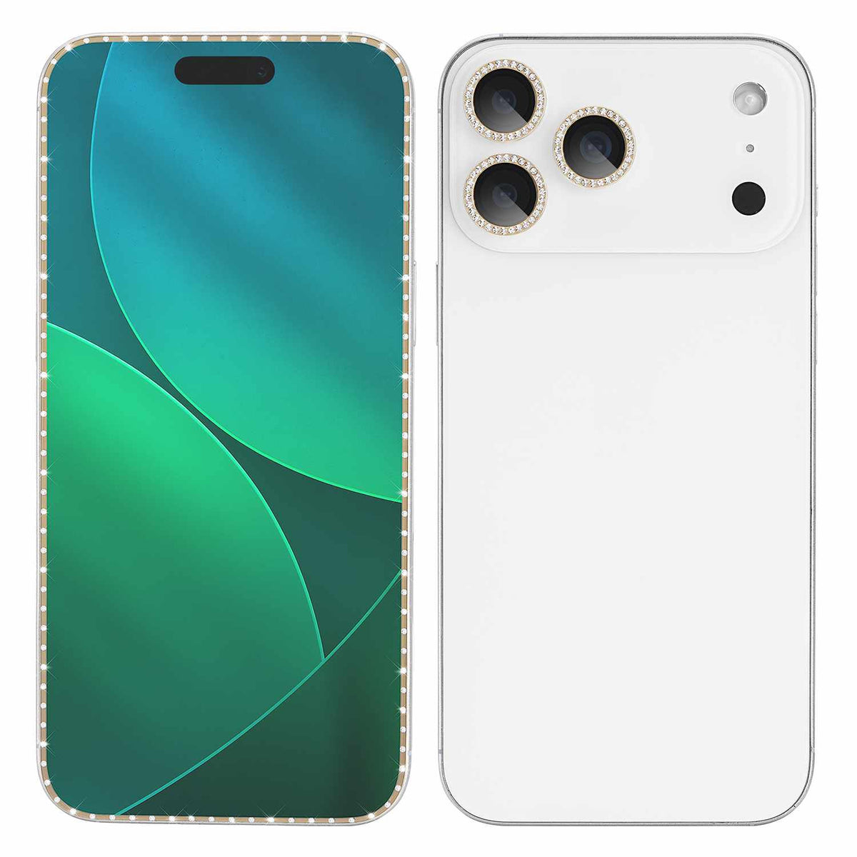 Kate Spade écran/ — Protecteur de caméra Style Ensemble ensemble en Stone or pour iPhone 17 Pro Max