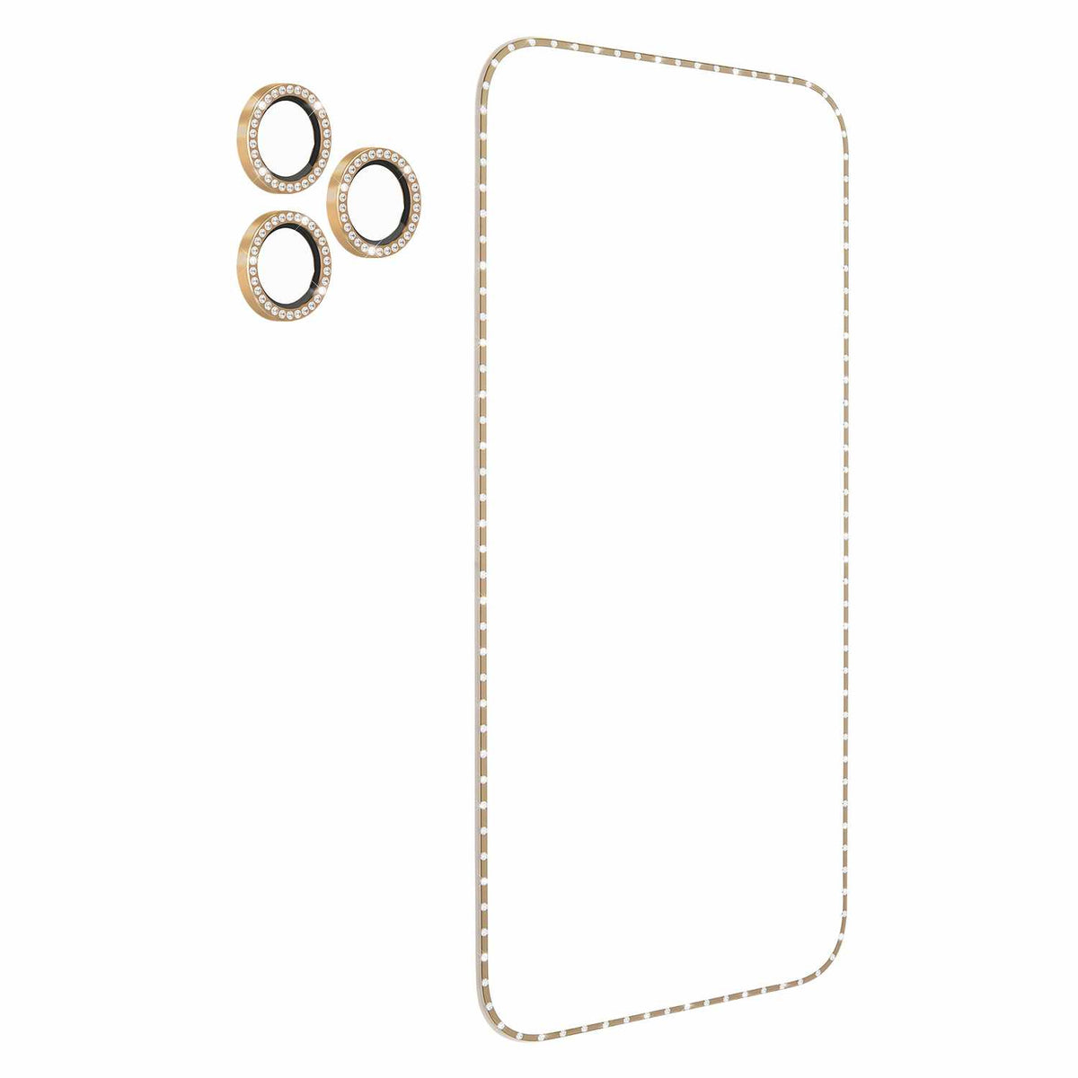 Kate Spade écran/ — Protecteur de caméra Style Ensemble ensemble en Stone or pour iPhone 17 Pro Max