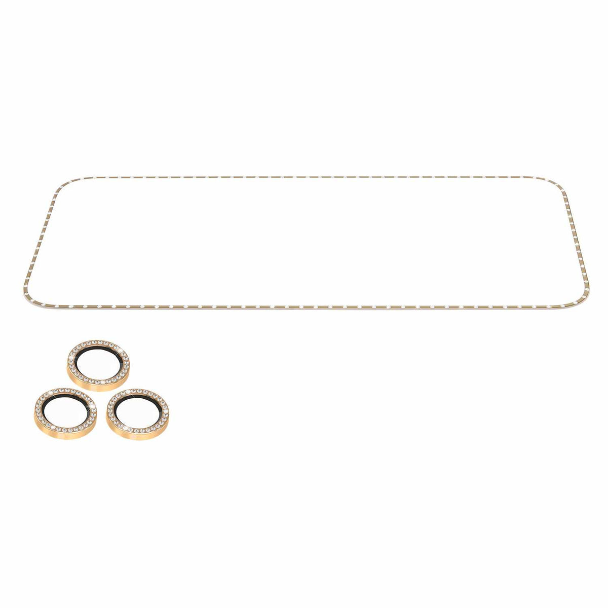 Kate Spade écran/ — Protecteur de caméra Style Ensemble ensemble en Stone or pour iPhone 17 Pro Max