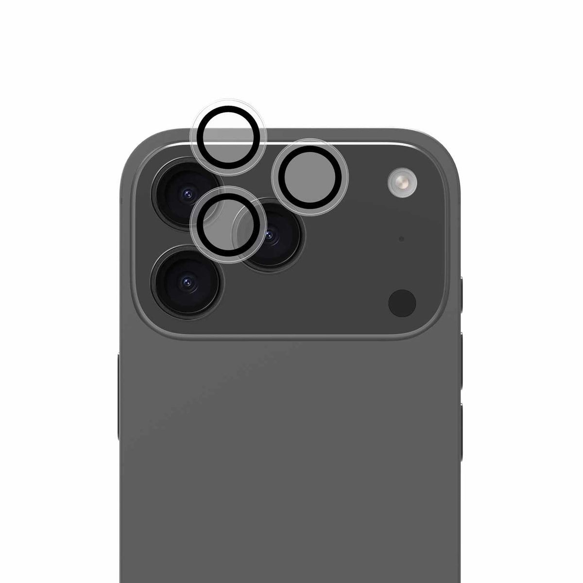 Blu Element Invisible 1 by 1 — Protecteur de caméra pour iPhone 17 Pro/17 Pro Max