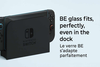 Blu Element VisionCare 2-Pack Blue Light Tempered Glass Screen Protector for Nintendo Switch 2