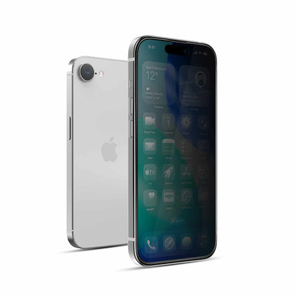 22 Cases Privacy Tempered Glass Screen Protector for iPhone 17e/16e/14/13 Pro/13