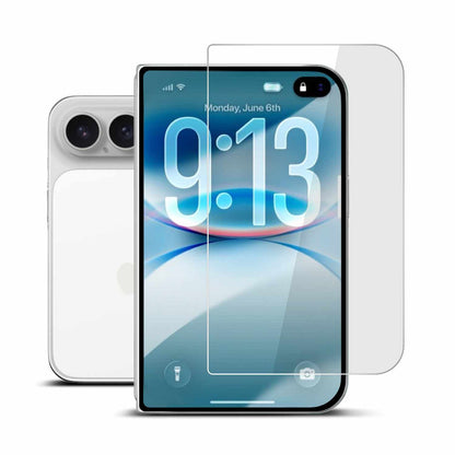 22 Cases — Protecteur d’écran en verre trempé (écran extérieur) pour iPhone Duo