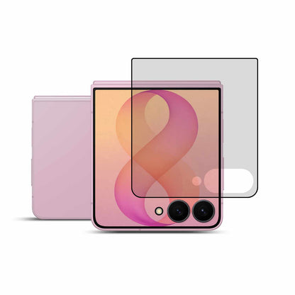 22 Cases Privacy Full Glue Full Cover Screen Protector for Samsung Galaxy Z Flip8/Galaxy Z Flip7
