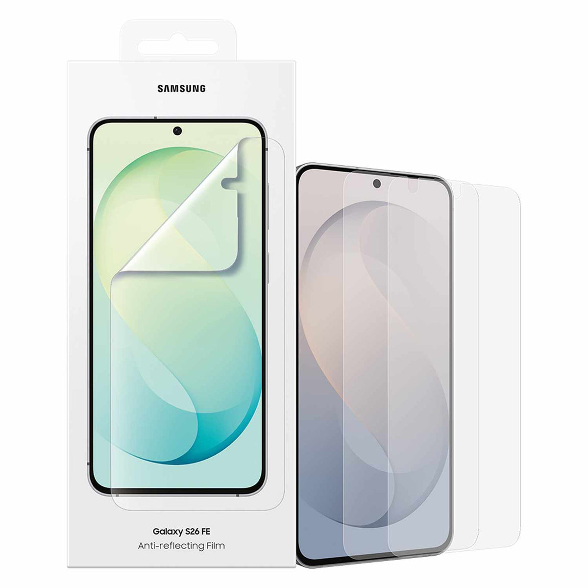 Samsung antireflet Film de Protection avant transparent pour Samsung Galaxy S26 FE