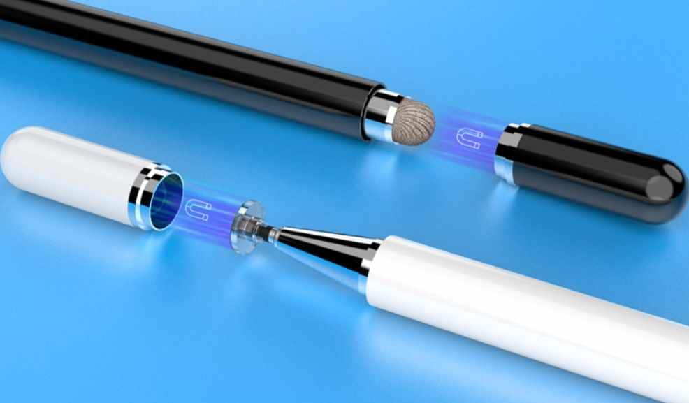 WKSMSTLWK5002BK Stylus Pen with Mesh Tip & Precise Silicone Tip Black