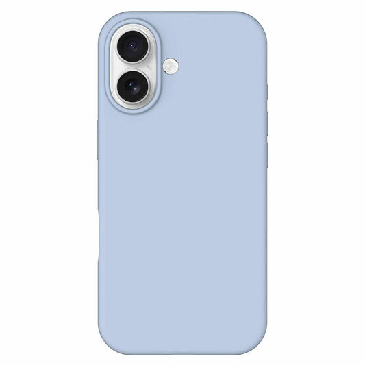 Blu Element — Étui en silicone MagSafe pour iPhone 17 — Pastel bleu
