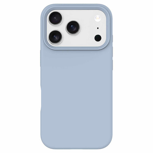 Blu Element — Étui en silicone MagSafe pour iPhone 17 Pro — Pastel bleu