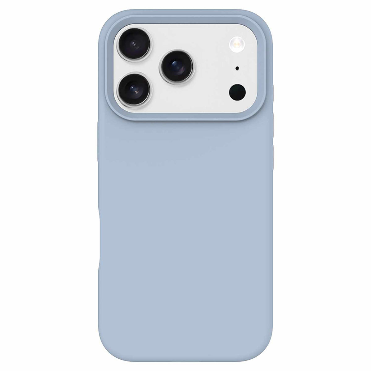 Blu Element — Étui en silicone MagSafe pour iPhone 17 Pro — Pastel bleu
