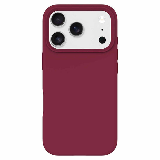 Blu Element — Étui en silicone MagSafe pour iPhone 17 Pro Max — Cranberry