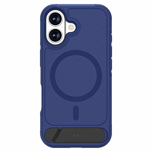 Blu Element Armour Ultra — Étui MagSafe avec support pour iPhone 17 — bleu marine