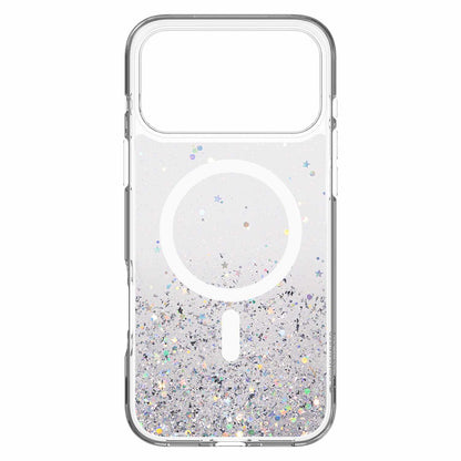 SwitchEasy Starfield 3D — Étui MagSafe pour iPhone 18 Pro Max/17 Pro Max — transparent