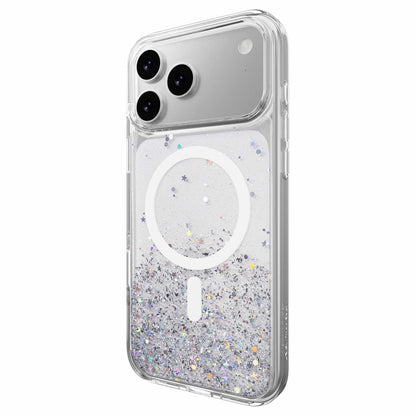 SwitchEasy Starfield 3D — Étui MagSafe pour iPhone 18 Pro Max/17 Pro Max — transparent