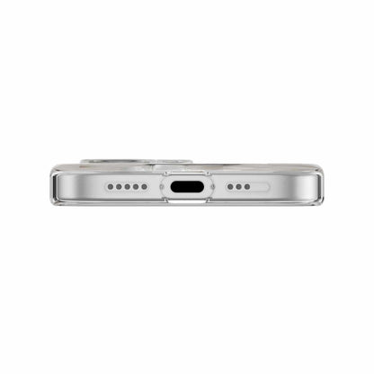 SwitchEasy Fleur 3D — Étui MagSafe pour iPhone 17 — Golden gris