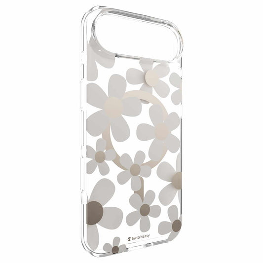 SwitchEasy Fleur 3D — Étui MagSafe pour iPhone Air — Golden gris
