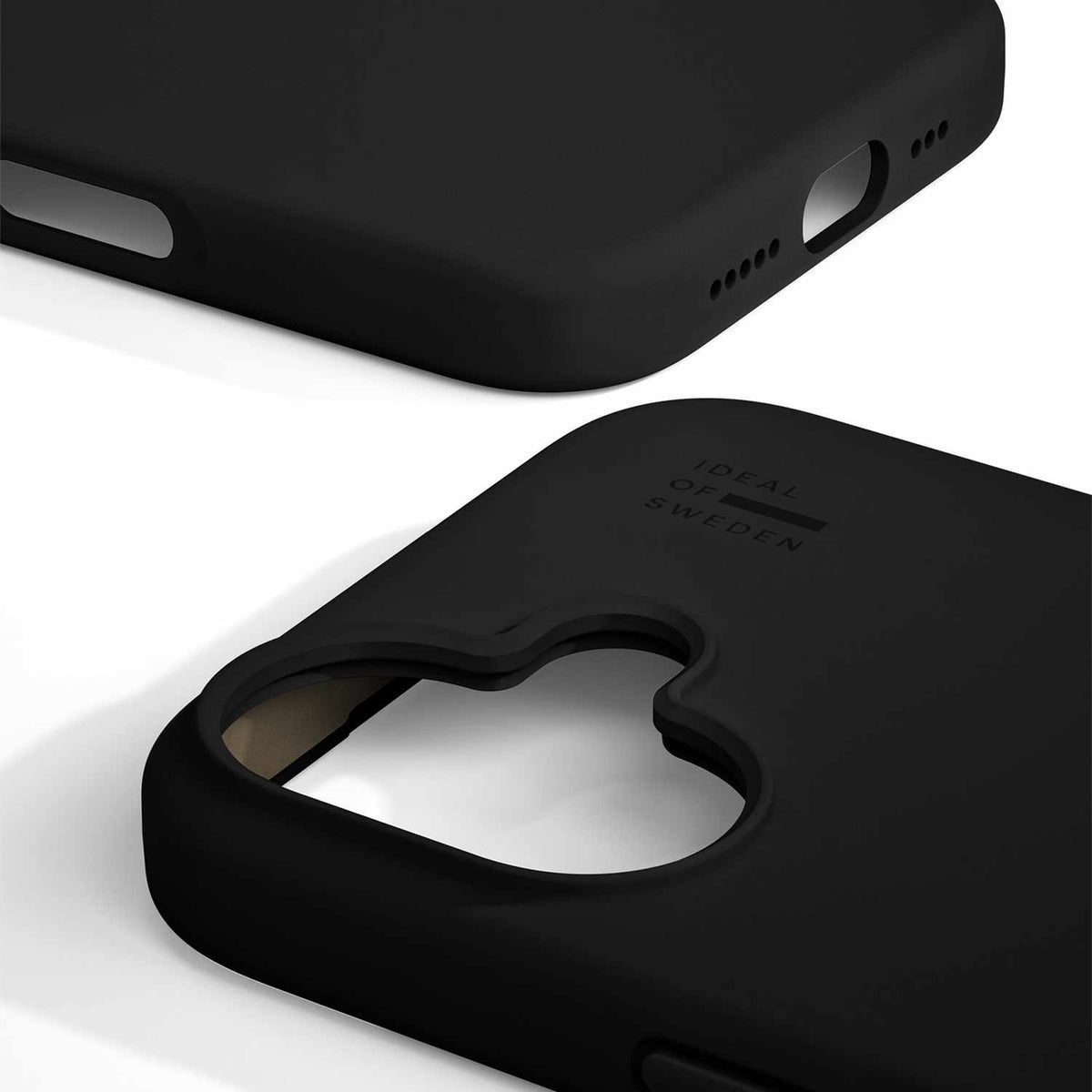 Ideal of Sweden Silicone MagSafe Case Black for iPhone 17