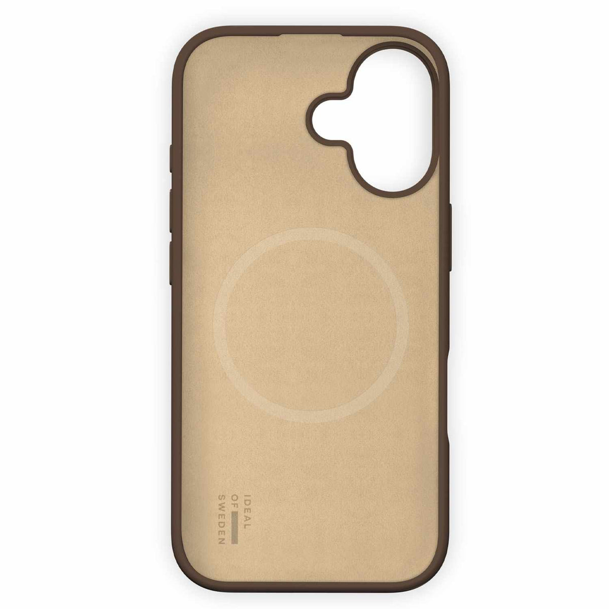 Ideal of Sweden Silicone MagSafe Case Mocha Mousse for iPhone 17