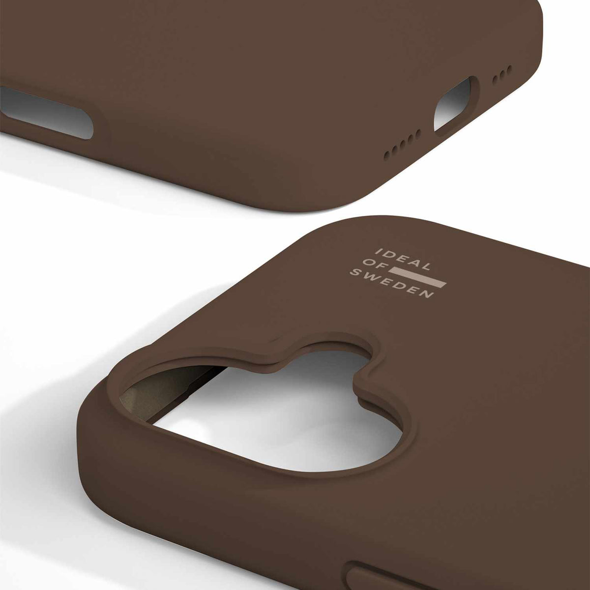 Ideal of Sweden Silicone MagSafe Case Mocha Mousse for iPhone 17