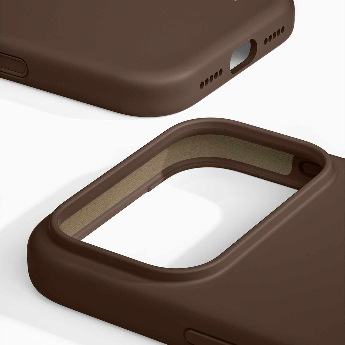 Ideal of Sweden Silicone MagSafe Case Mocha Mousse for iPhone 17 Pro Max